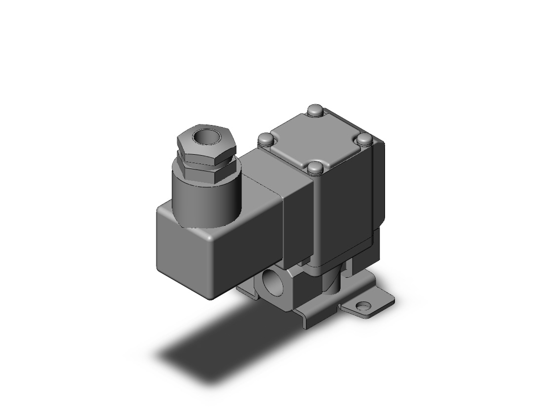 SMC VX210AJBXB direct operated 2 port valve (n.c.), 2 PORT VALVE