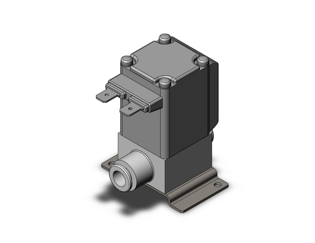 SMC VX210LY direct operated 2 port valve (n.c.), 2 PORT VALVE