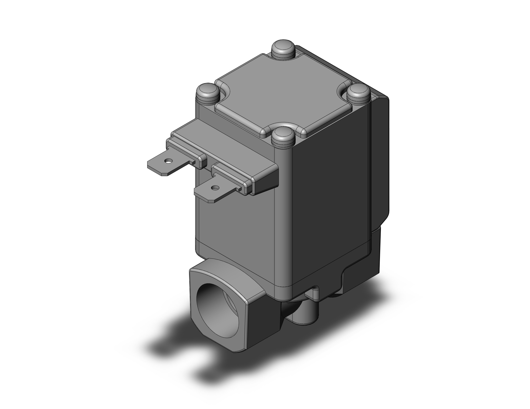 SMC VX213NYB direct operated 2 port valve (n.c.), 2 PORT VALVE