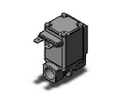 SMC VX214FZ1VB direct operated 2 port valve (n.c.), 2 PORT VALVE