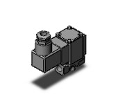 SMC VX214JZ2AB direct operated 2 port valve (n.c.), 2 PORT VALVE