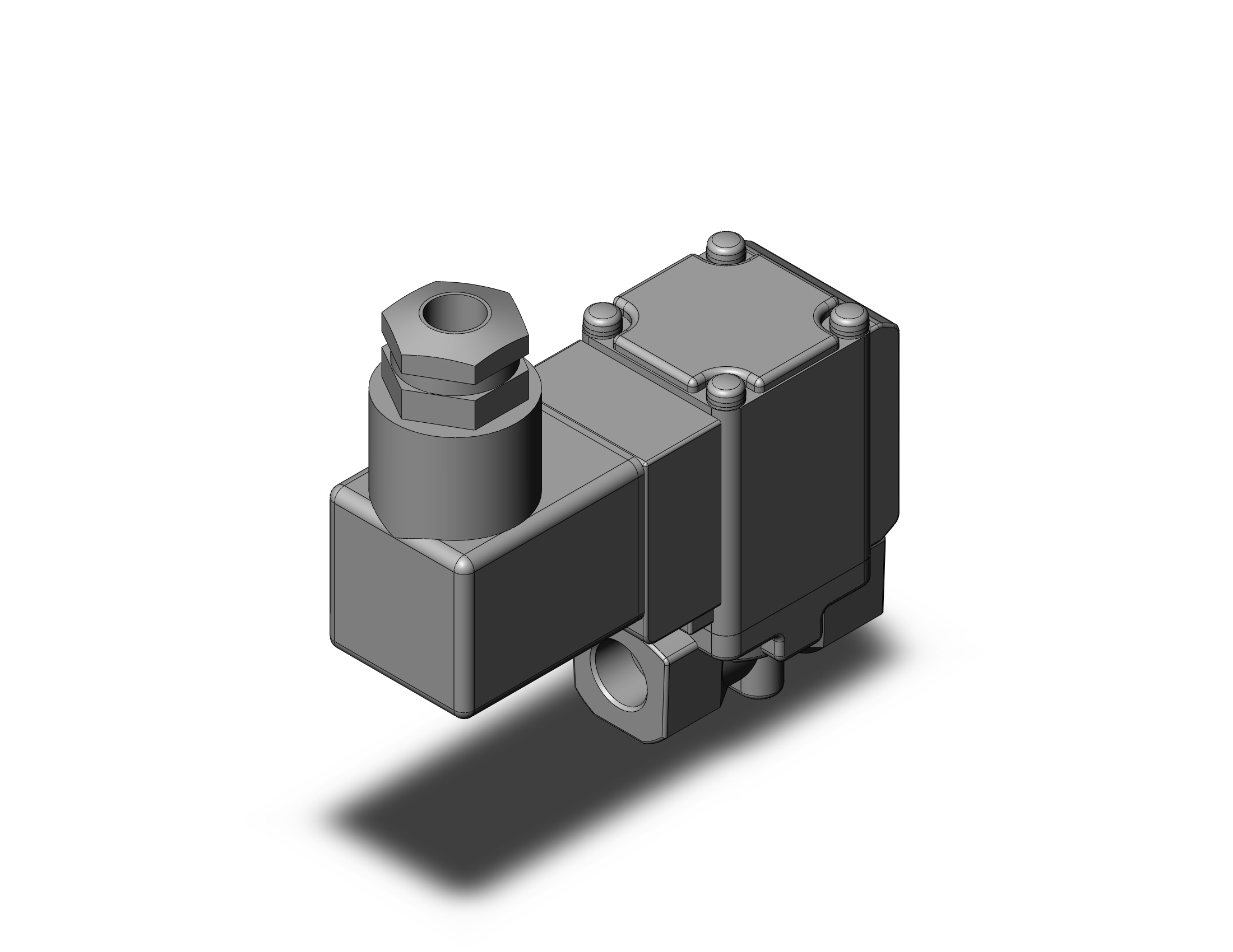 SMC VX215AGB direct operated 2 port valve (n.c.), 2 PORT VALVE