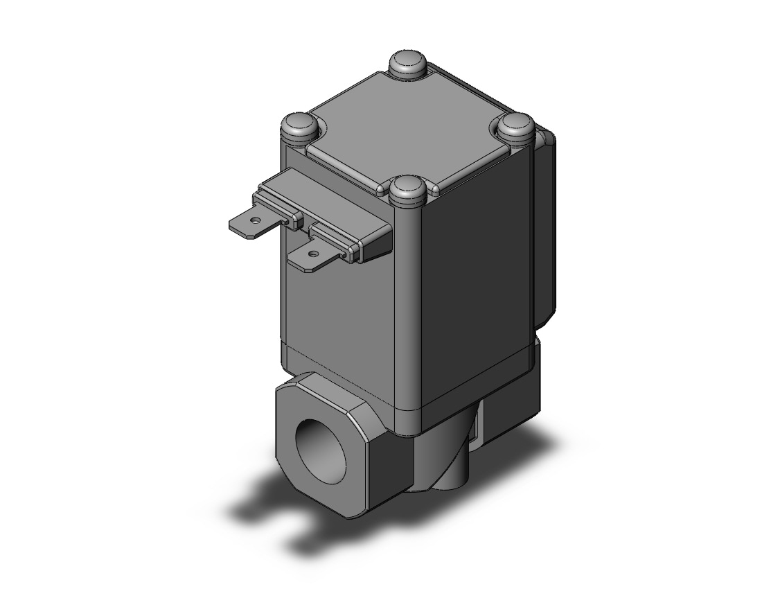 SMC VX220BY direct operated 2 port valve (n.c.), 2 PORT VALVE