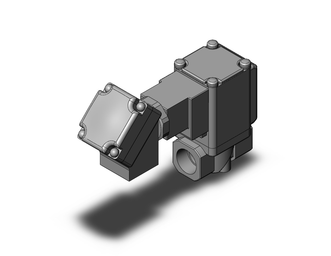 SMC VX220DMB direct operated 2 port valve (n.c.), 2 PORT VALVE