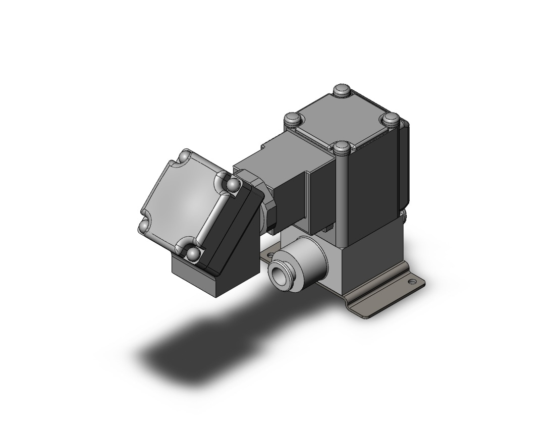 SMC VX220HZ3A direct operated 2 port valve (n.c.), 2 PORT VALVE