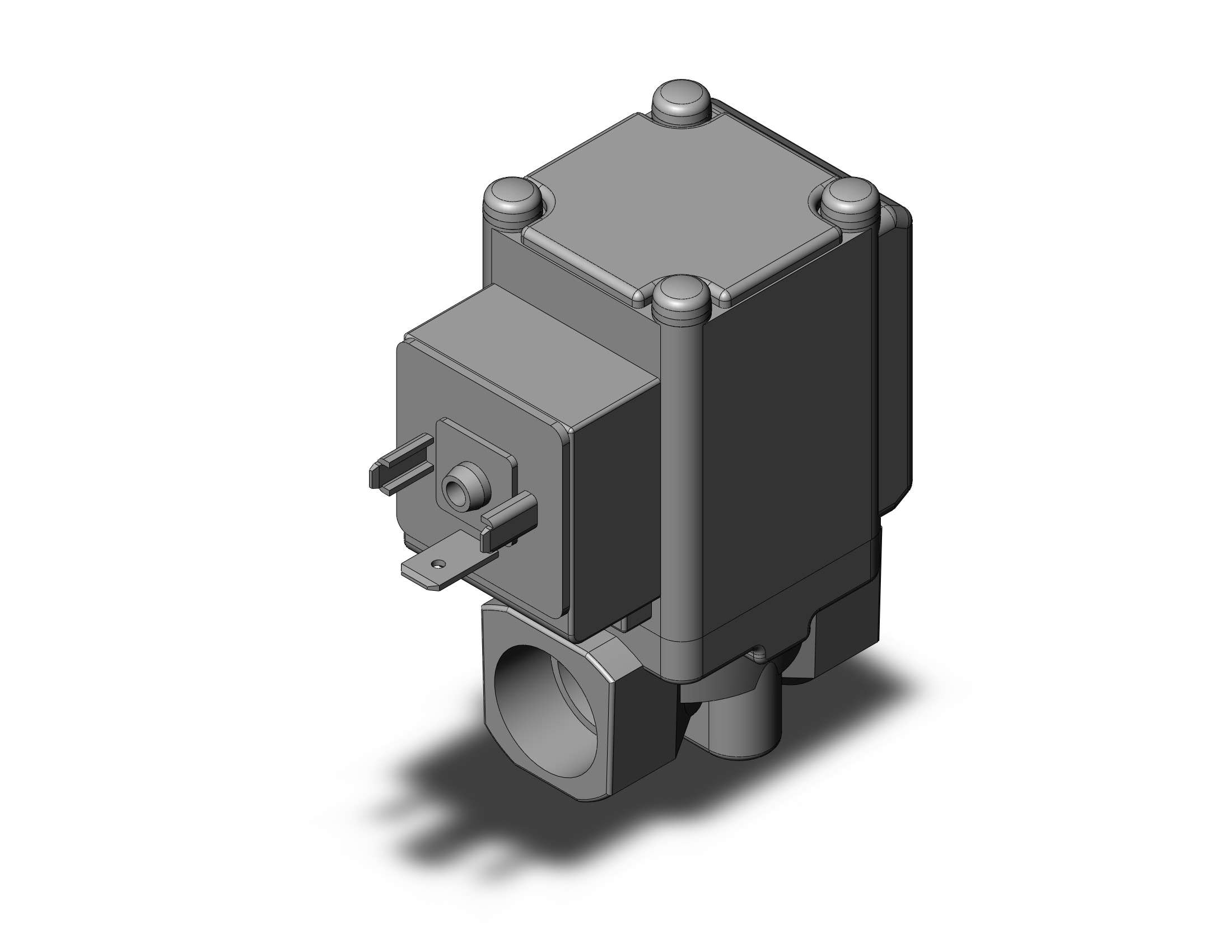 SMC VX222EZ3VB direct operated 2 port valve (n.c.), 2 PORT VALVE