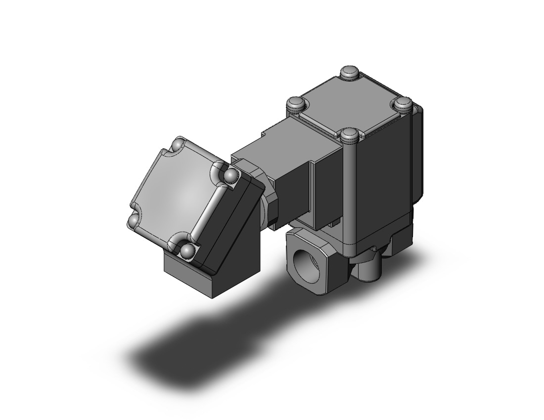 SMC VX222HZ2MB direct operated 2 port valve (n.c.), 2 PORT VALVE