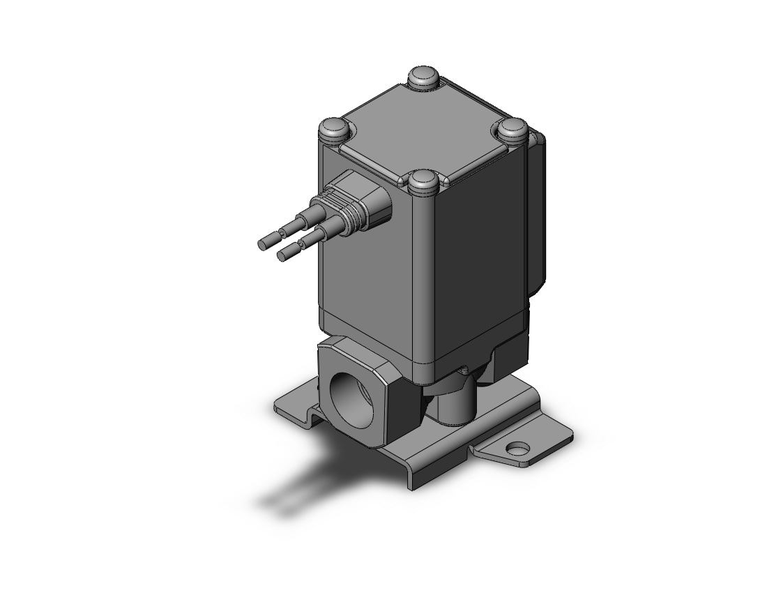 SMC VX222JABXB direct operated 2 port valve (n.c.), 2 PORT VALVE