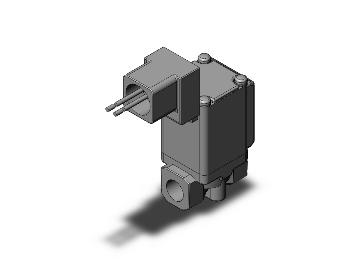 SMC VX224AS direct operated 2 port valve (n.c.), 2 PORT VALVE