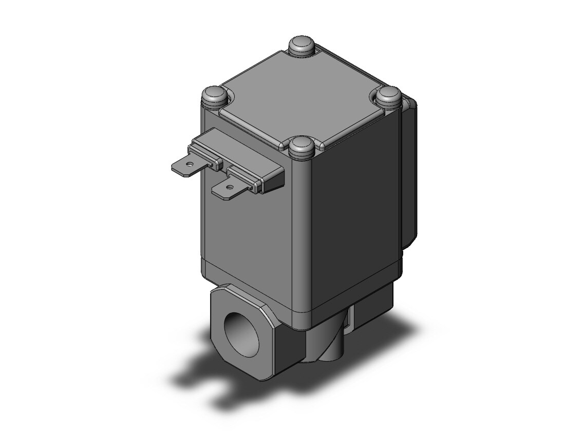 SMC VX230BYZ direct operated 2 port valve (n.c.), 2 PORT VALVE