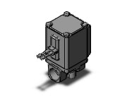 SMC VX232DZ1EB direct operated 2 port valve (n.c.), 2 PORT VALVE