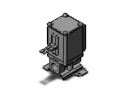 SMC VX232JFLXB direct operated 2 port valve (n.c.), 2 PORT VALVE