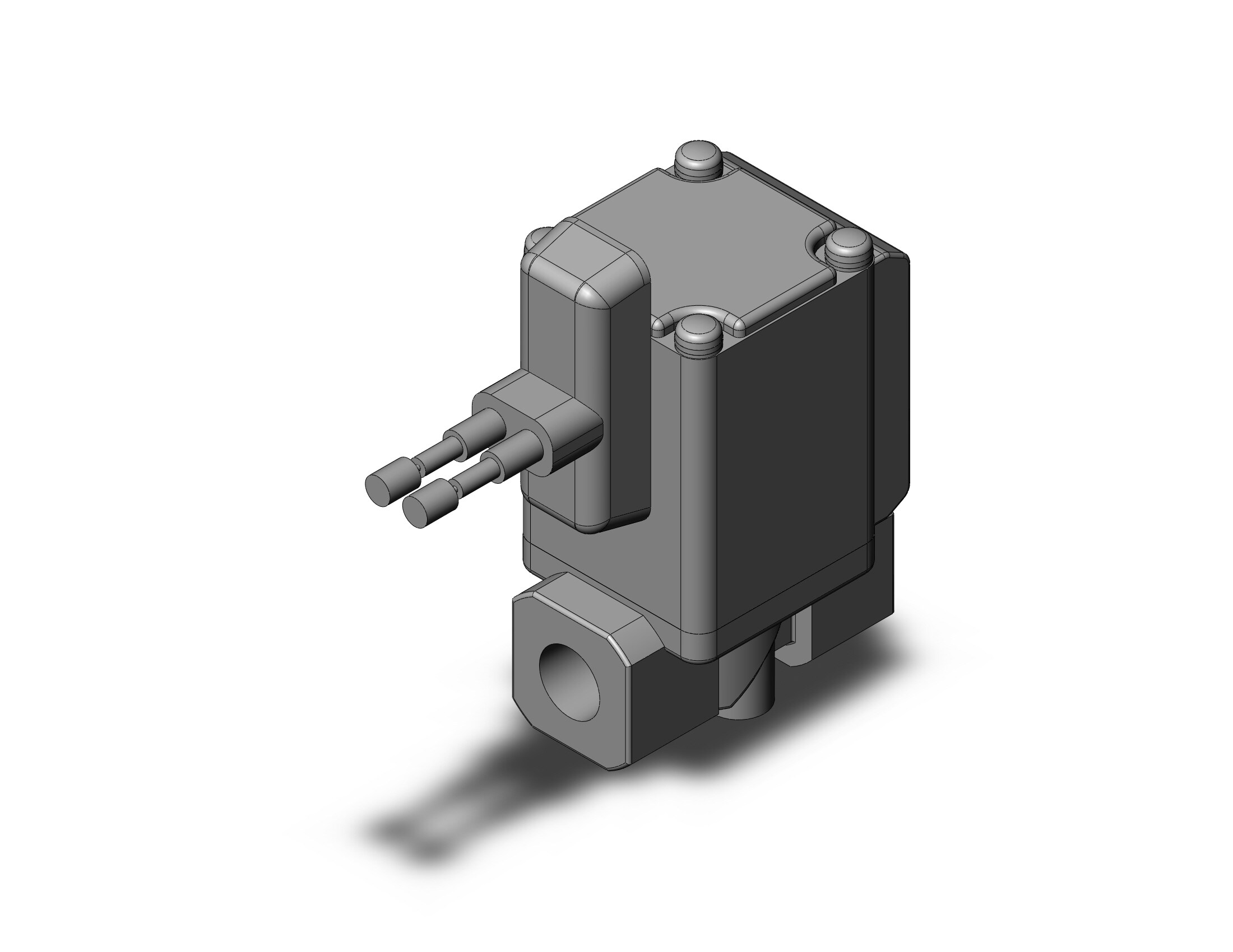 SMC VX240AC vx2 body pt 1/8, VX2 2-WAY MEDIA VALVE-VX240AC