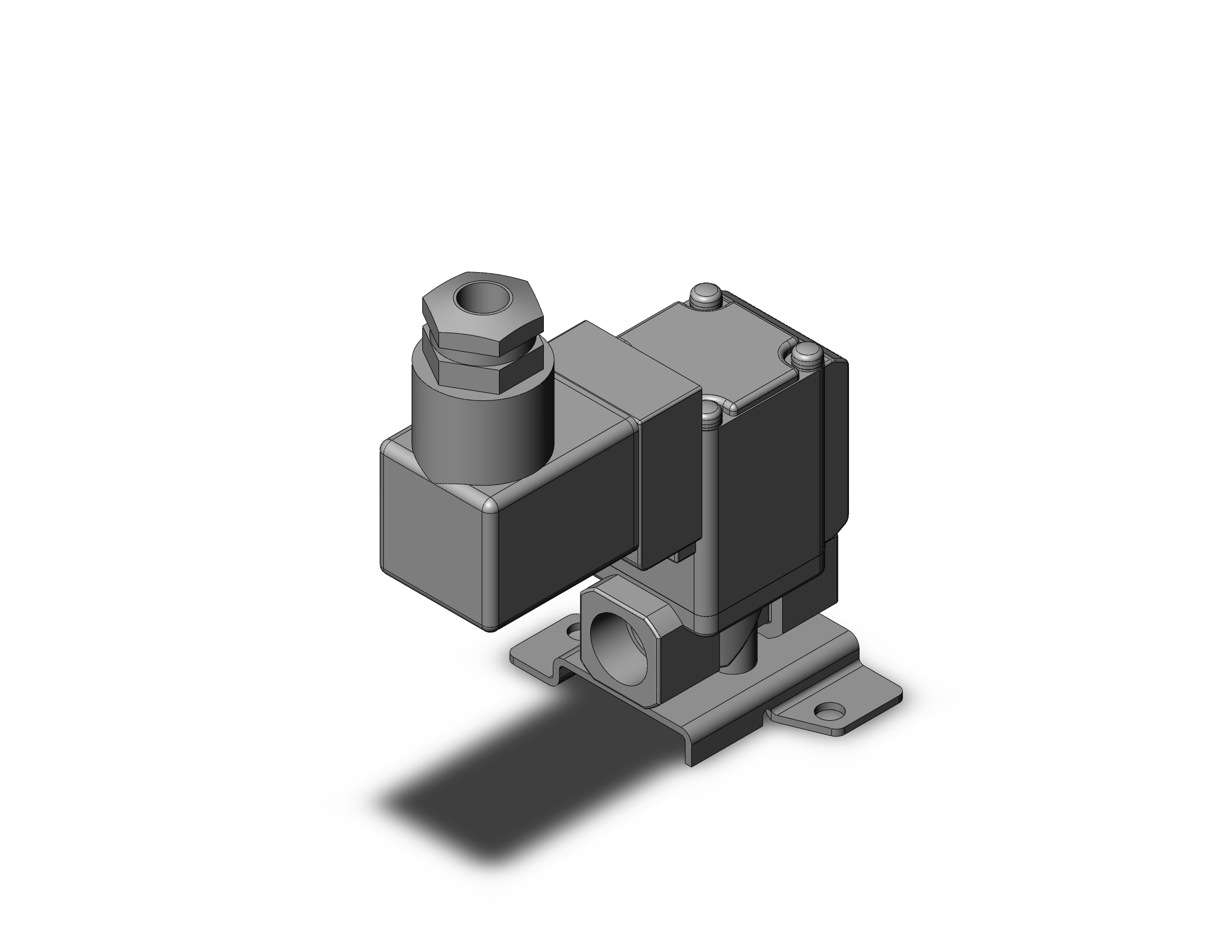 SMC VX240FGBXB direct operated 2 port valve (n.o.), 2 PORT VALVE