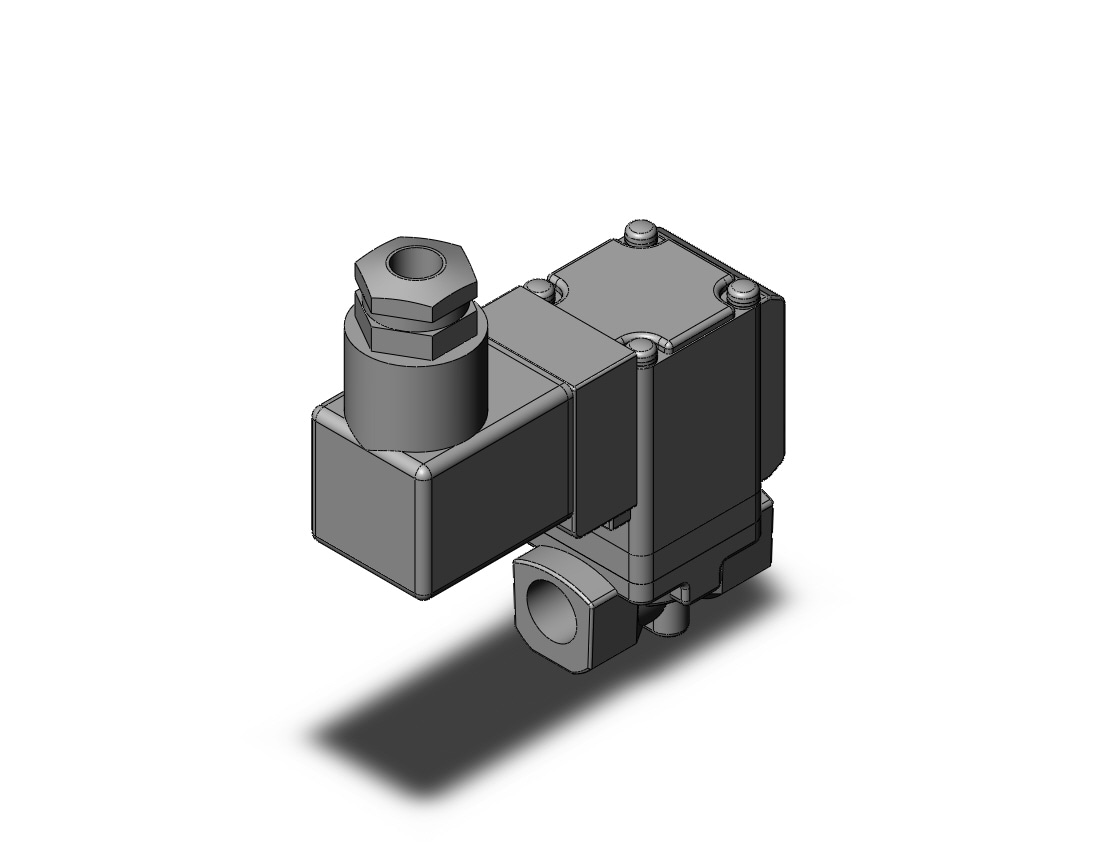 SMC VX242LGA direct operated 2 port valve (n.o.), 2 PORT VALVE