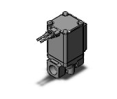 SMC VX252HABXB direct operated 2 port valve (n.o.), 2 PORT VALVE