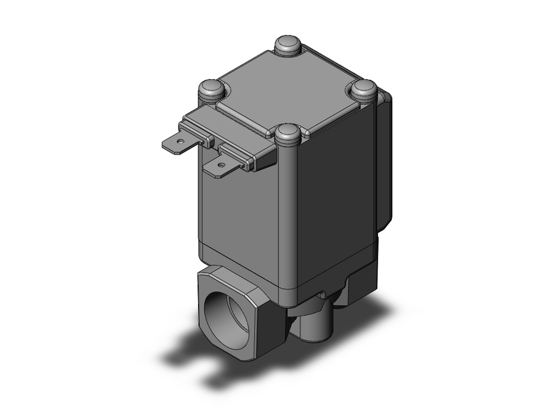 SMC VX253LZ1V direct operated 2 port valve (n.o.), 2 PORT VALVE