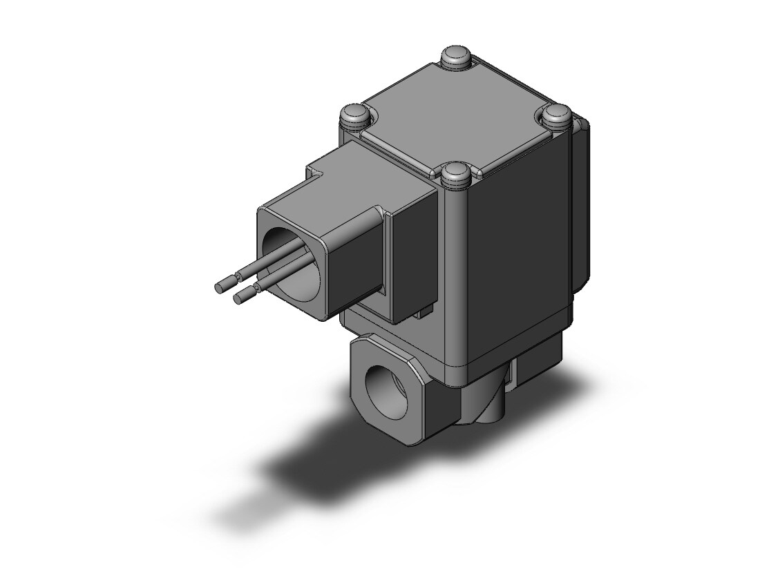 SMC VX260ASB vx2 body pt 1/4, VX2 2-WAY MEDIA VALVE-VX260ASB