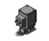 SMC VX262EZ3AB direct operated 2 port valve (n.o.), 2 PORT VALVE