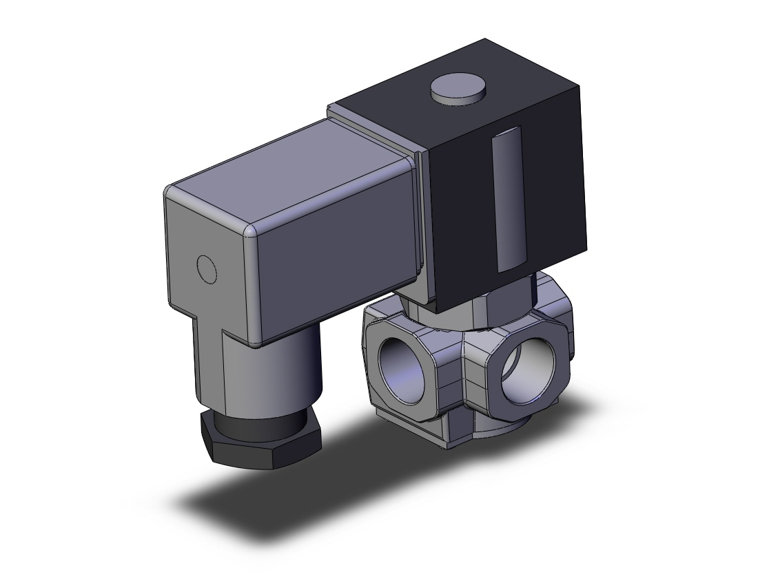 SMC VX3114-02F-5D1 vx3 body pt 1/4, VX3 3-WAY MEDIA VALVE