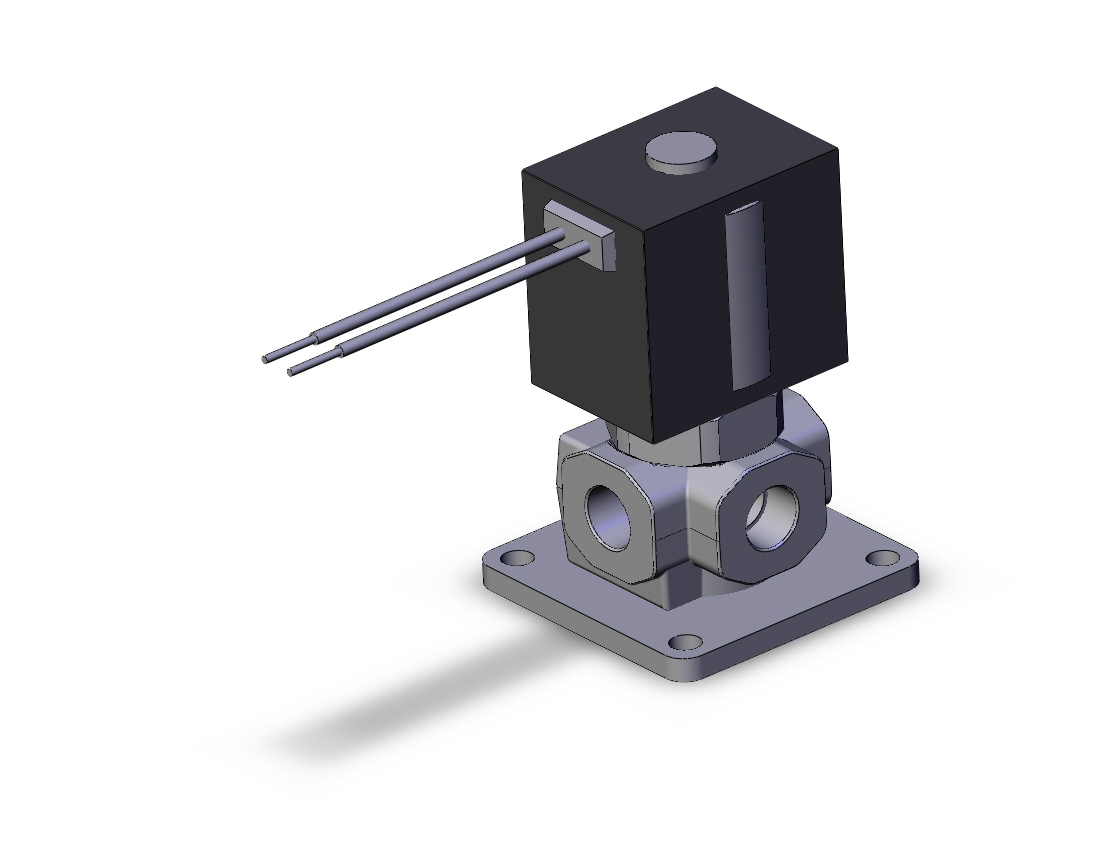 SMC VX3120-01F-5G1-B valve, media, VX3 3-WAY MEDIA VALVE