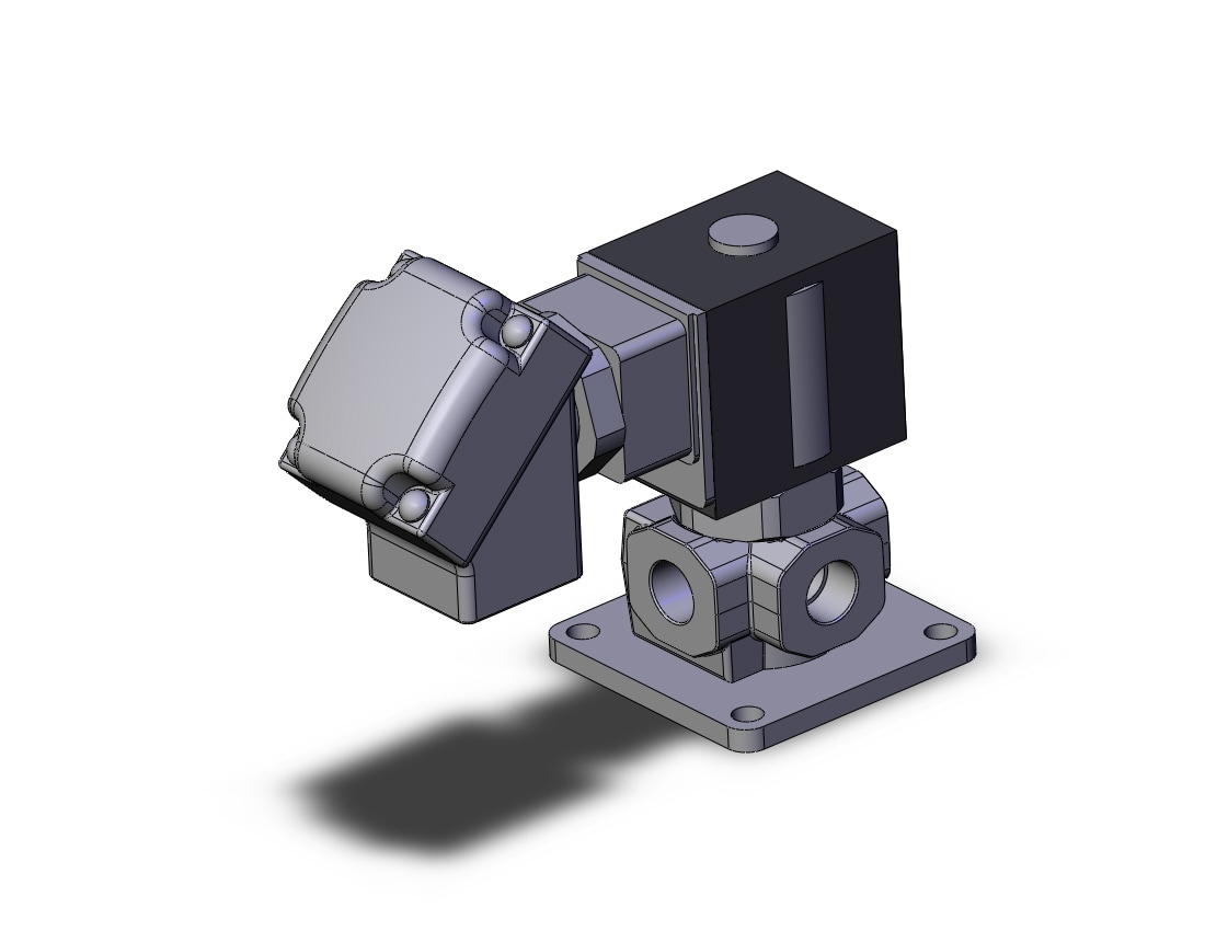 SMC VX3120-01N-5T1-B valve, media, VX3 3-WAY MEDIA VALVE