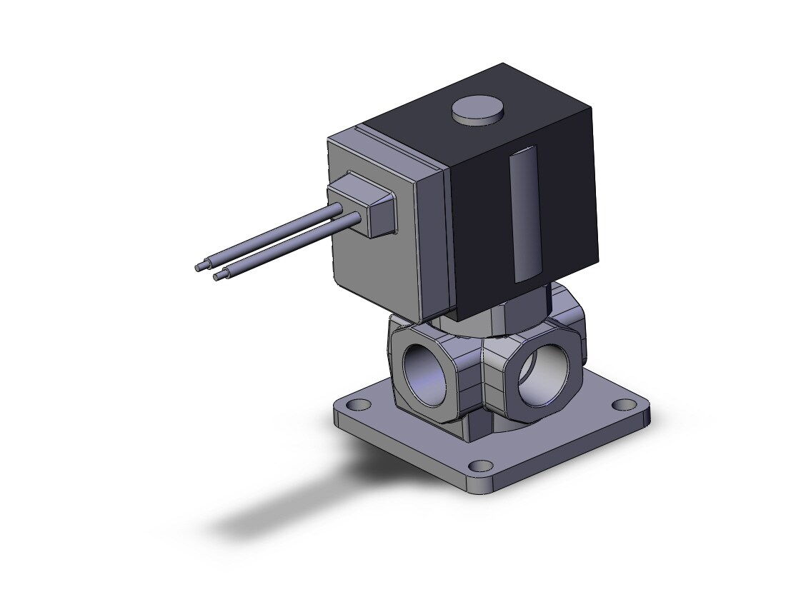 SMC VX3120-02N-1GR1-B valve, media, VX3 3-WAY MEDIA VALVE