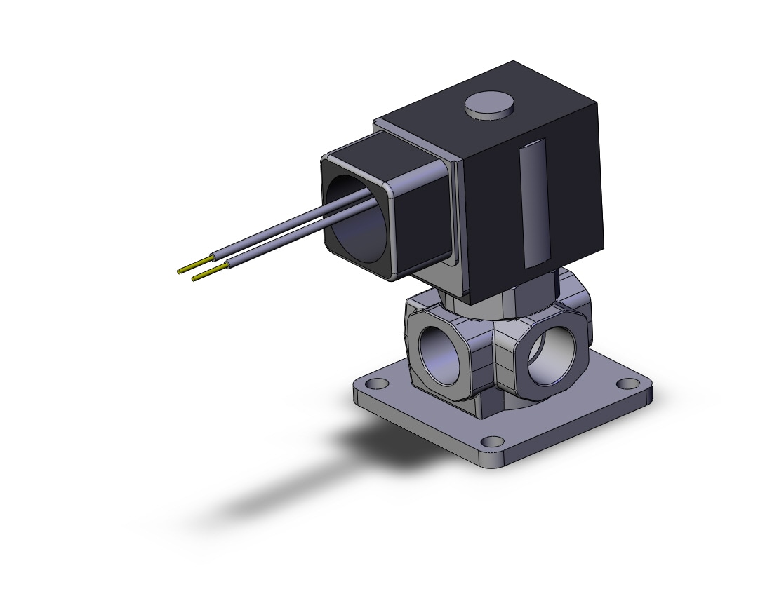 SMC VX3130-02N-5C1-B valve, media, VX3 3-WAY MEDIA VALVE