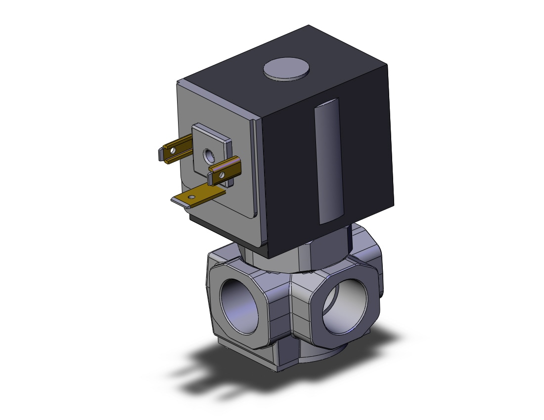 SMC VX3134-02N-5DO1 valve, media, VX3 3-WAY MEDIA VALVE