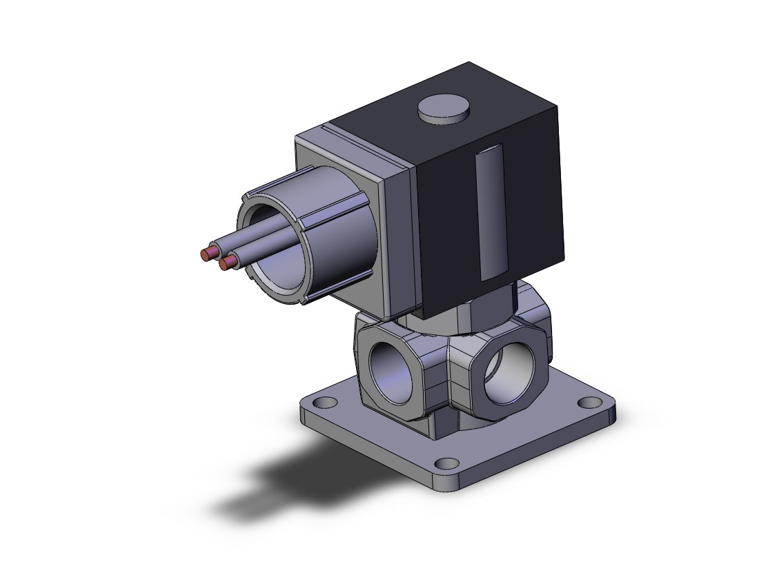 SMC VX3134A-02-1CR1-B vx3 body pt 1/4, VX3 3-WAY MEDIA VALVE