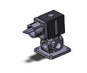 SMC VX3134AZ-02N-3CR1-B valve, media, VX3 3-WAY MEDIA VALVE