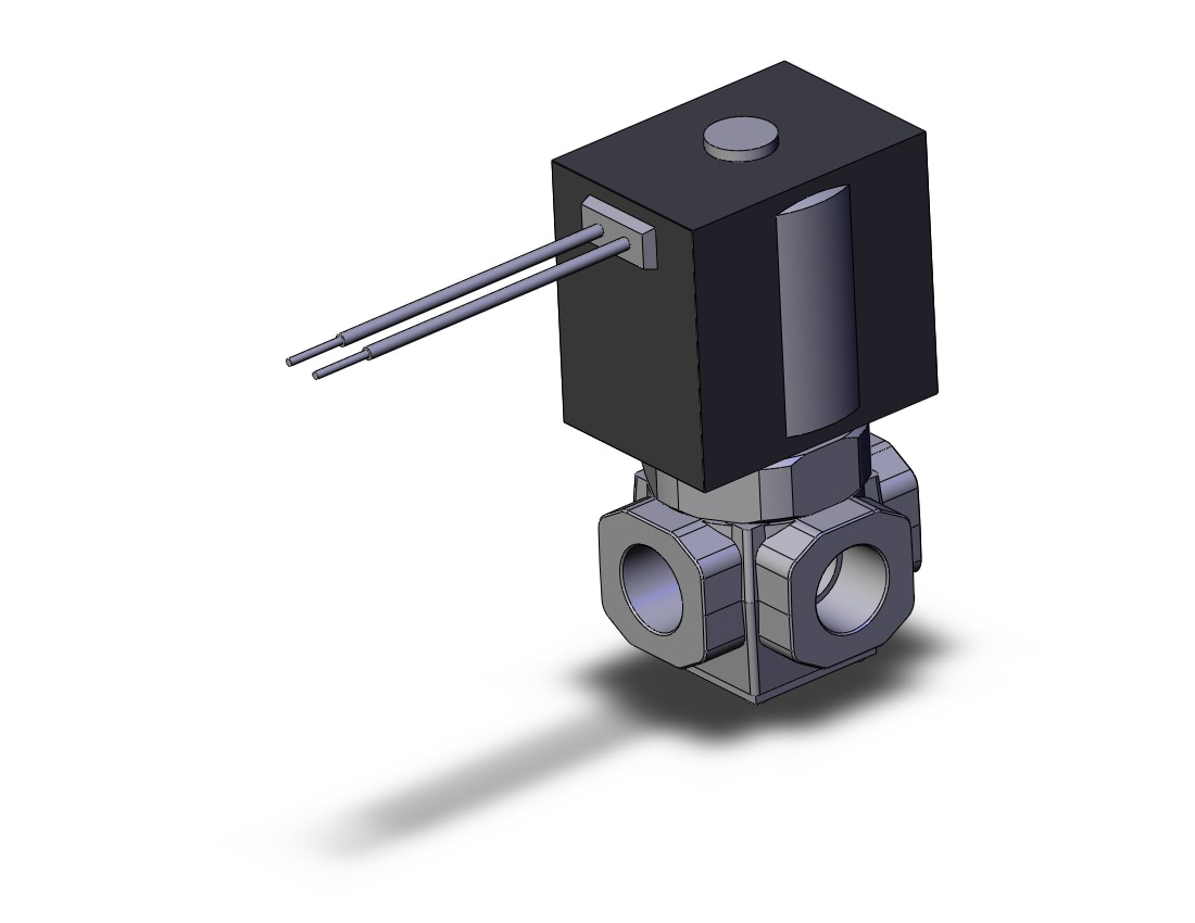 SMC VX3220G-02N-5G1 direct op 3 port solenoid valve, n.c., 3 PORT SOLENOID VALVE