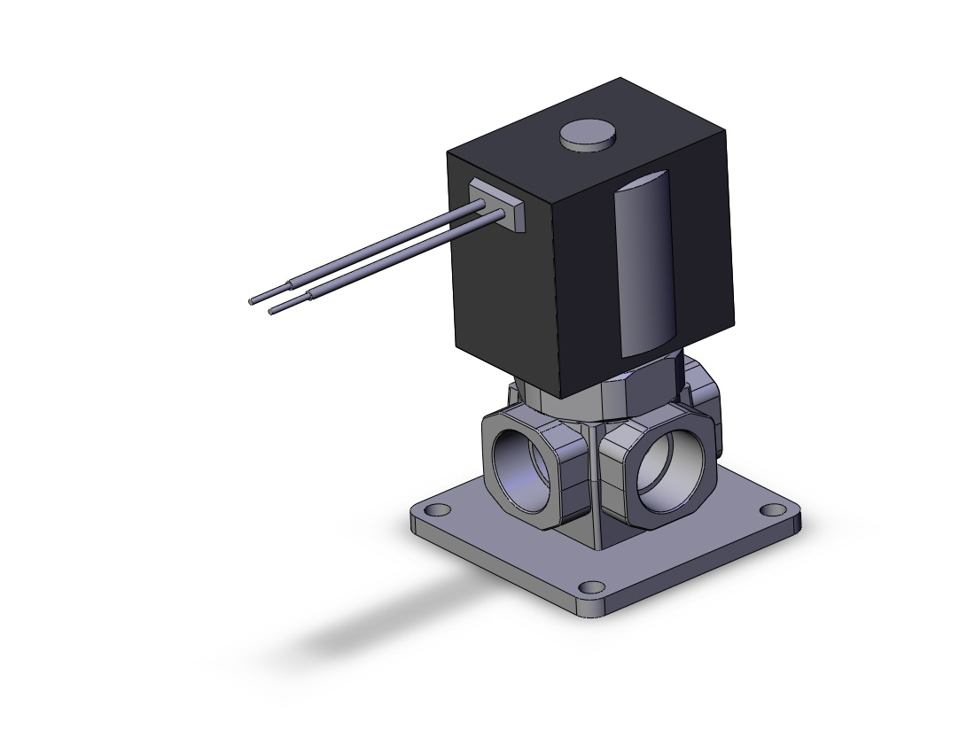 SMC VX3230G-03N-5GS1-B valve, media, VX3 3-WAY MEDIA VALVE