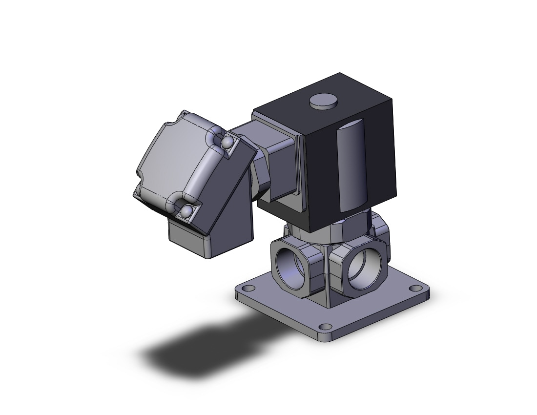 SMC VX3240A-03-5TL1-B valve, media, VX3 3-WAY MEDIA VALVE