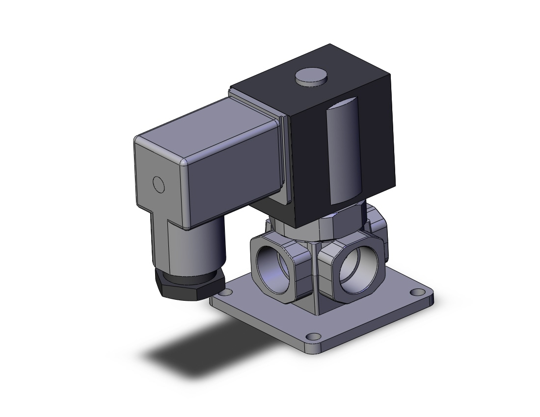 SMC VX3242M-03T-5DS1-B valve, media, VX3 3-WAY MEDIA VALVE