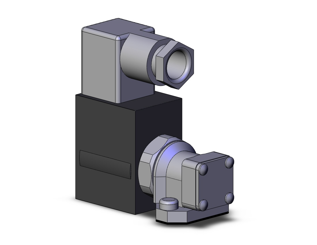 SMC VX3245Z-00-5DZ1 valve, media for mfld, air, VX3 3-WAY MEDIA VALVE