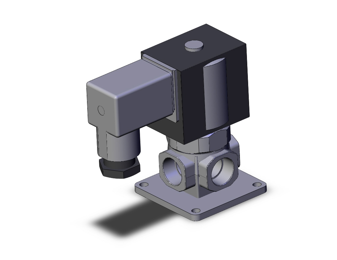 SMC VX3320-03N-5DZ1-B valve, media, VX3 3-WAY MEDIA VALVE