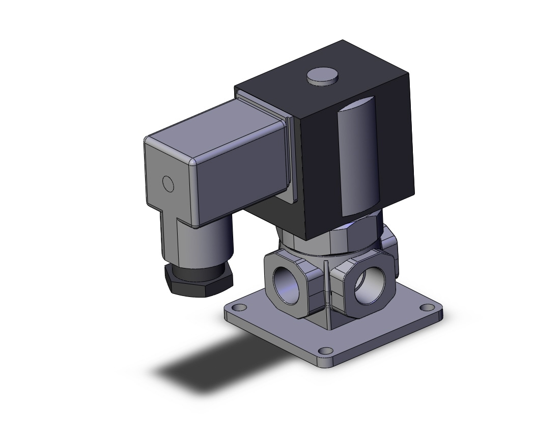 SMC VX3320A-02N-5D1-B valve, media, VX3 3-WAY MEDIA VALVE