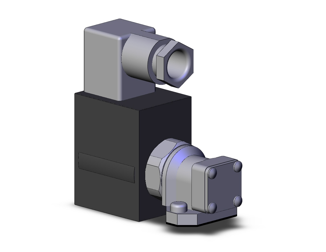 SMC VX3321-00-5DL1 direct op 3 port solenoid valve, n.c., 3 PORT SOLENOID VALVE