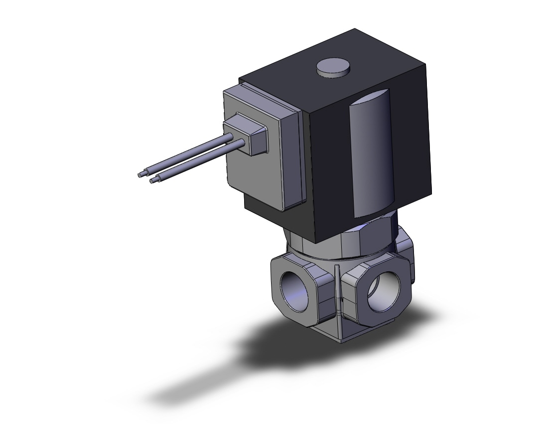 SMC VX3324-02-1GR1 vx3 body pt 1/4, VX3 3-WAY MEDIA VALVE