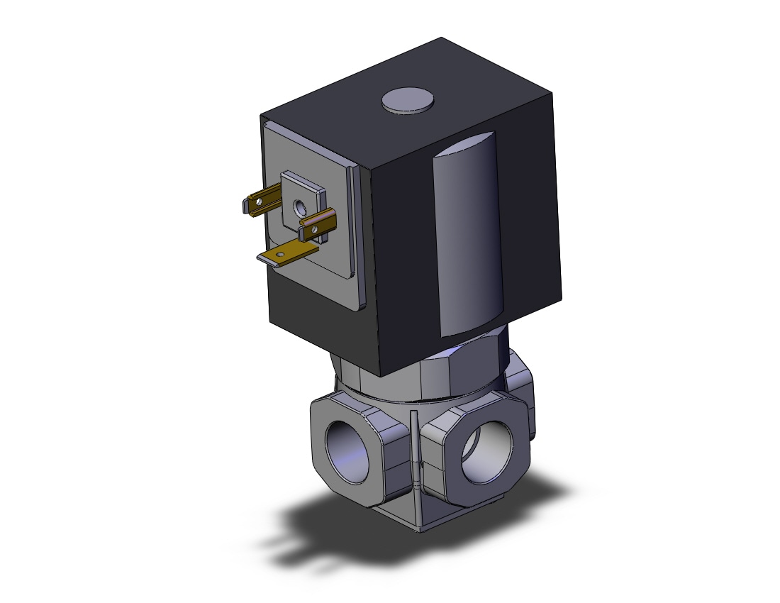 SMC VX3324-02F-5DO1 valve, media, VX3 3-WAY MEDIA VALVE