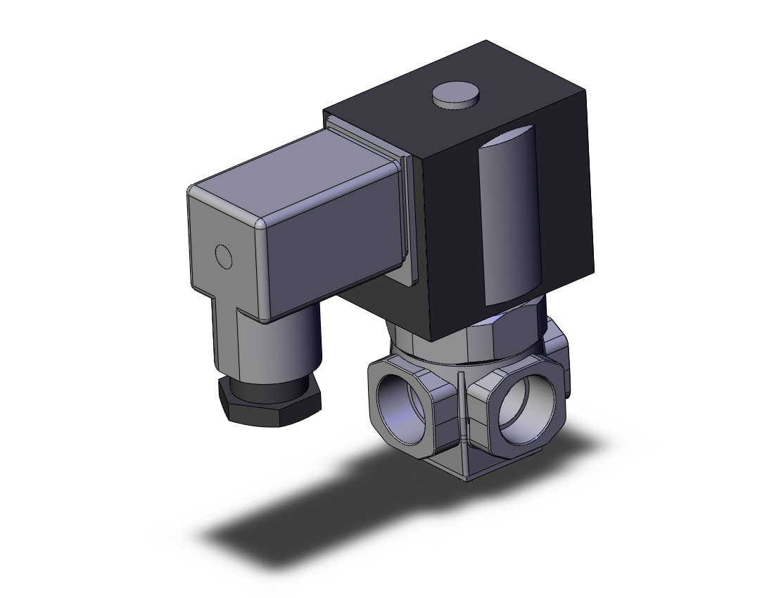 SMC VX3324-03N-5D1 vx3 body pt 3/8npt, VX3 3-WAY MEDIA VALVE