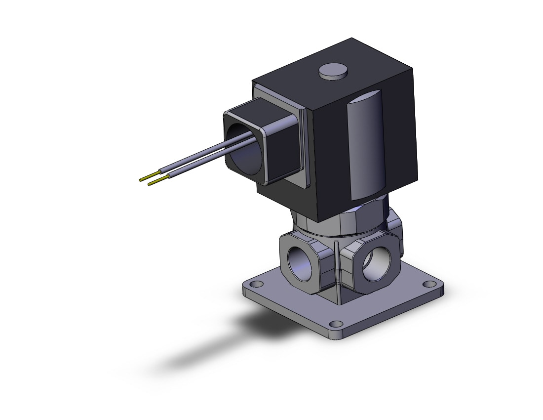 SMC VX3324C-02N-5C1-B valve, media, VX3 3-WAY MEDIA VALVE