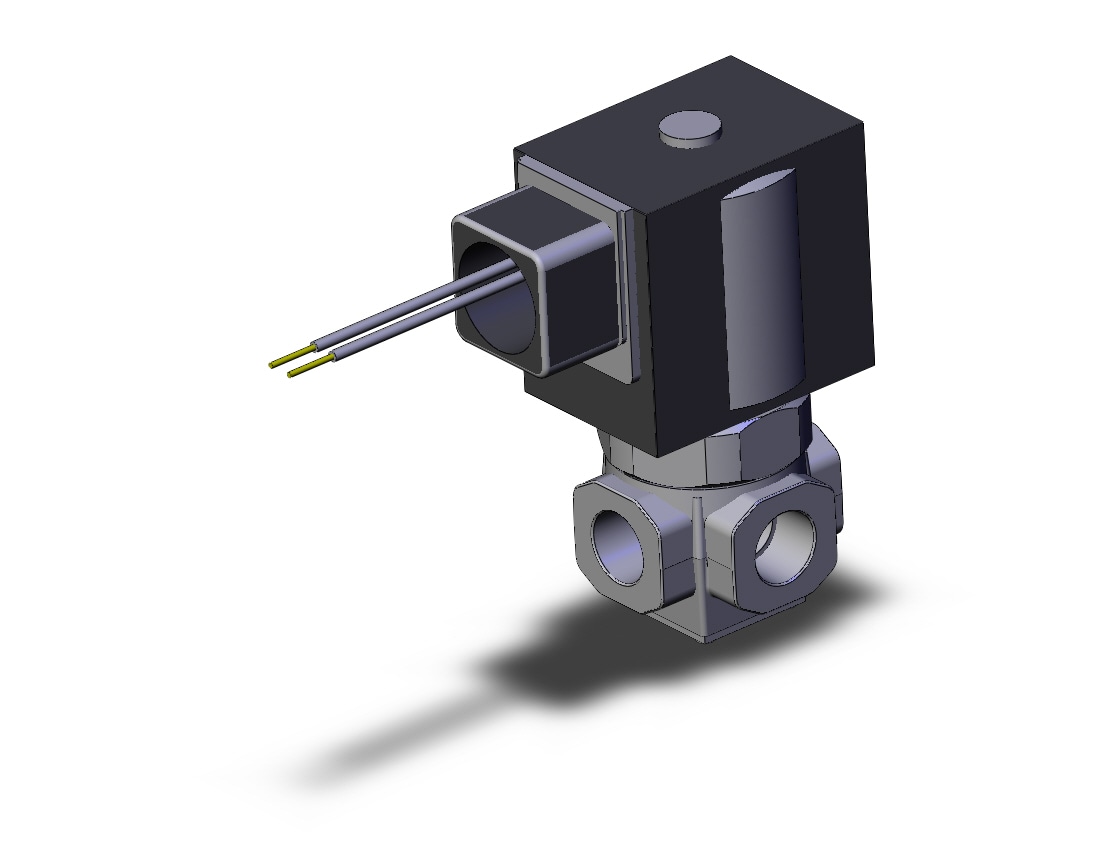 SMC VX3340A-02N-5C1 direct op 3 port solenoid valve, n.c., 3 PORT SOLENOID VALVE