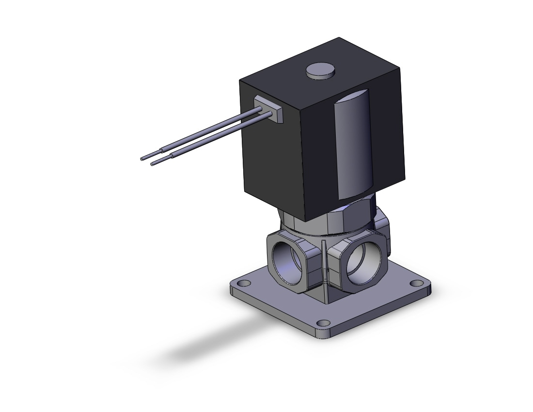 SMC VX3340B-03N-6G1-B valve, media, VX3 3-WAY MEDIA VALVE