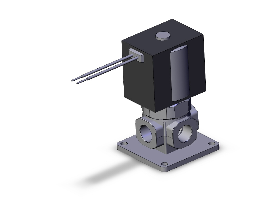 SMC VX3344-02N-5G1-B valve, media, VX3 3-WAY MEDIA VALVE