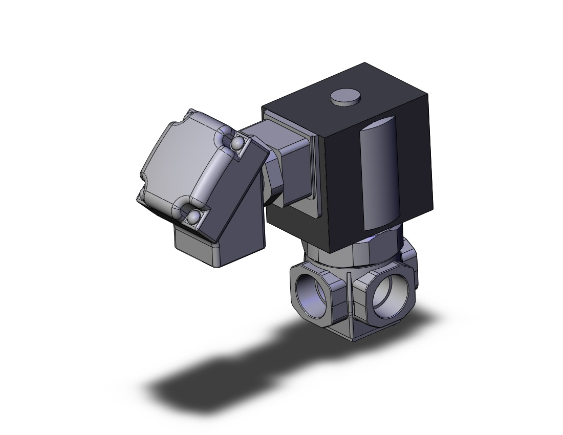 SMC VX3344-03N-5T1 valve, media, VX3 3-WAY MEDIA VALVE