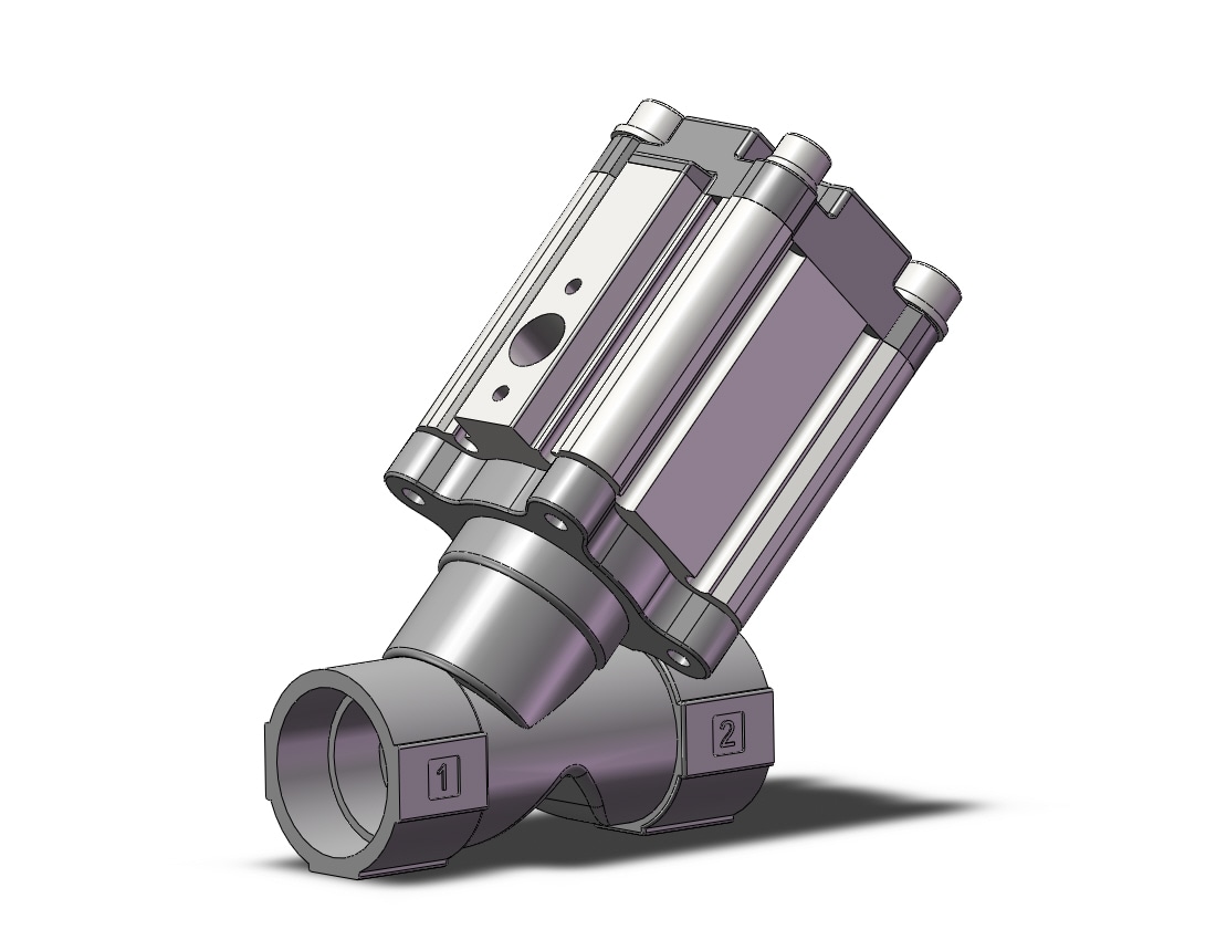 SMC VXB215FB valve, VXP/VXR/VXF 2-WAY MEDIA VALVE