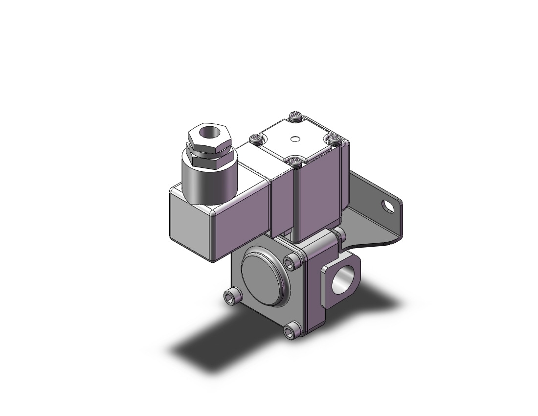 SMC VXD230AHBXB pilot op 2 port solenoid valve (n.c.), 2 PORT VALVE