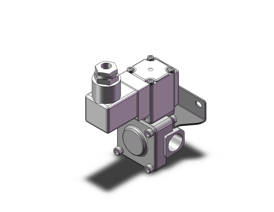 SMC VXD230BHCXB pilot op 2 port solenoid valve (n.c.), 2 PORT VALVE